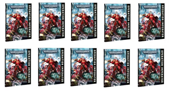 10x OPERATION IMPERATOR 11:e – ENGELSK WARHAMMER 40 000 40k ARMAGEDDON