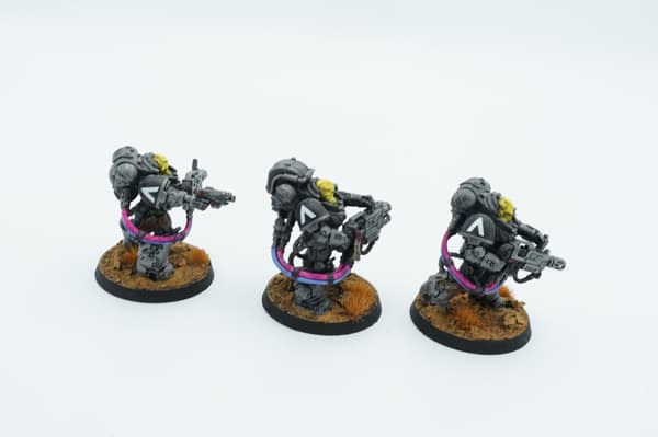 Warhammer 40k Space Marines Primaris Eradicators – set of 3 plastic miniatures