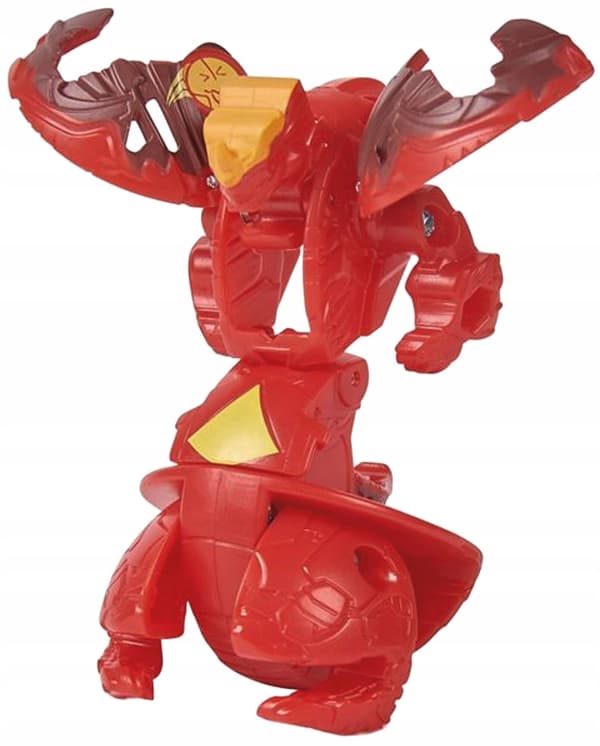 BAKUGAN DRAGONOID TRANSFORMING BATTLE FIGURE SPHERE + CARDS