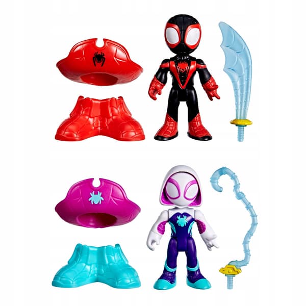 Spidey Pirates Miles Morales Ghost-Spider Figures 7.6 cm Accessories