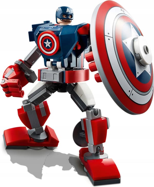 LEGO 76168 MARVEL – CAPTAIN AMERICA’S ARMOURED MECH