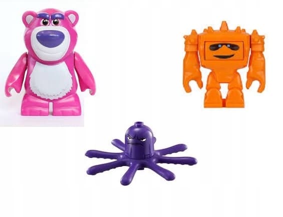 LEGO TOY STORY Bear, Chunk, Octopus