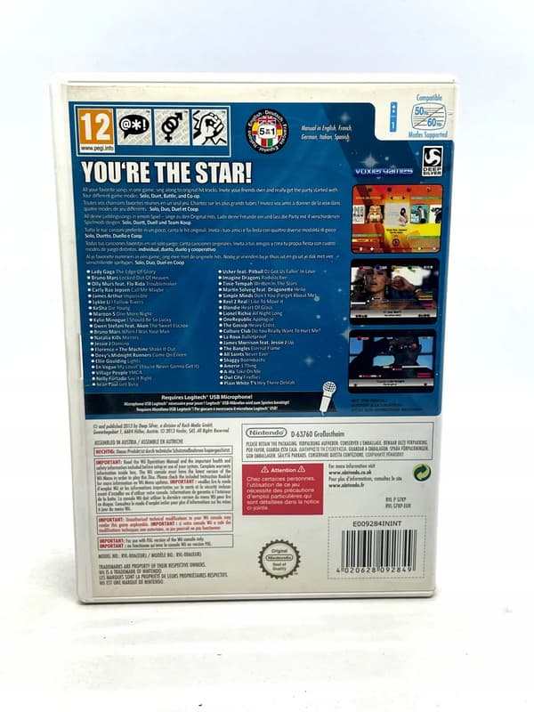 Let's Sing 2014 for Nintendo Wii