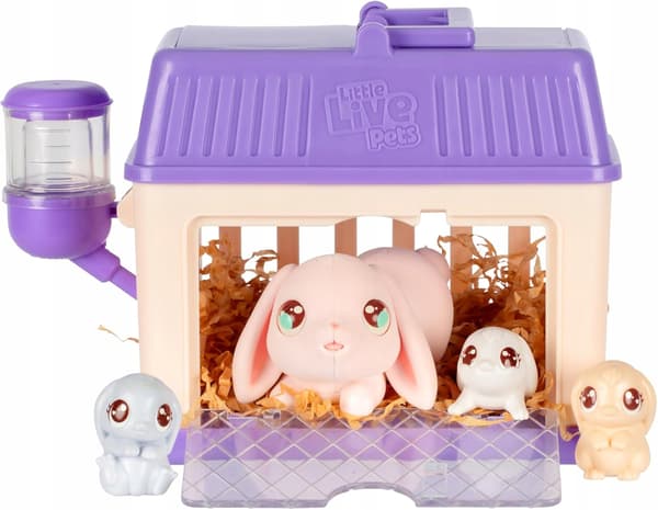 LITTLE LIVE PETS MAMA SURPRISE MINI BUNNY INTERACTIVE PLUSH TOY