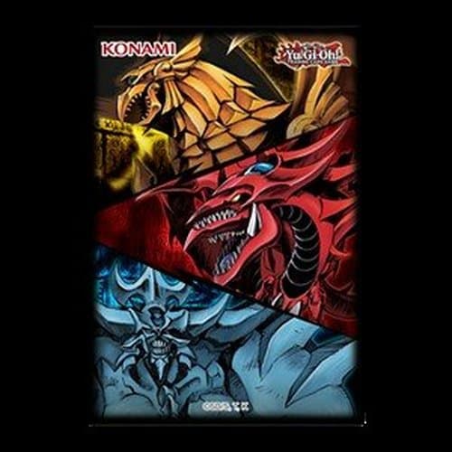 Yu-Gi-Oh! 50 Slifer, Obelisk, & Ra Sleeves
