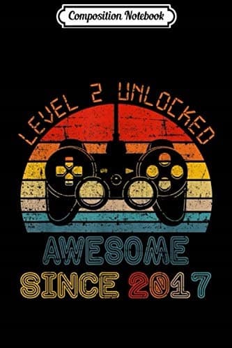 Composition Notebook: Level 10 Unlocked – Awesome Since 2009 – 10th Birthday Ga