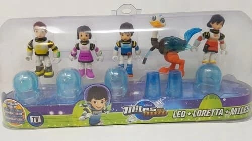 Miles from the Future – 5 figures – Leo – Loretta – Miles – Merc – Phoebe