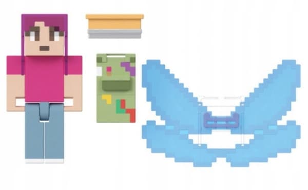 Mattel Minecraft Creator Artists Apron Figurine