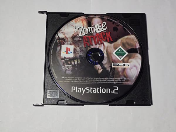 ZOMBIE ATTACK – PS2 GAME DISC ONLY