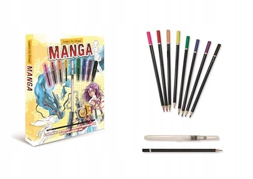 Igloo Books Ltd Manga (With a step-by-step guide and artist’s tools)