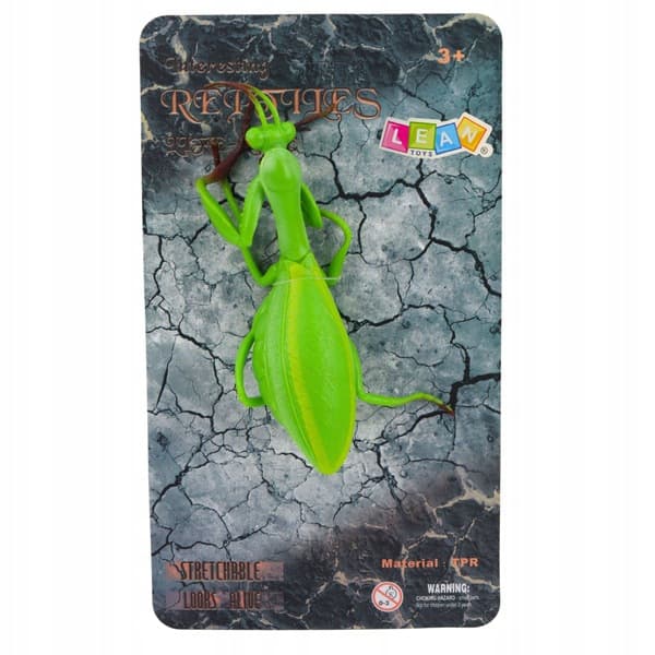 GREEN STRETCHY RUBBER FIGURINE