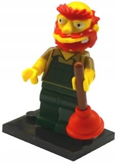 Lego minifigures: The Simpsons Series 2 71009 Groundskeeper Willie colsim2-13