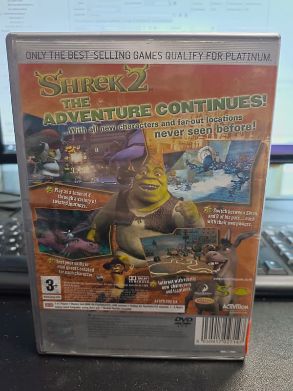 Shrek 2 PS2 Exchange and Buy-back