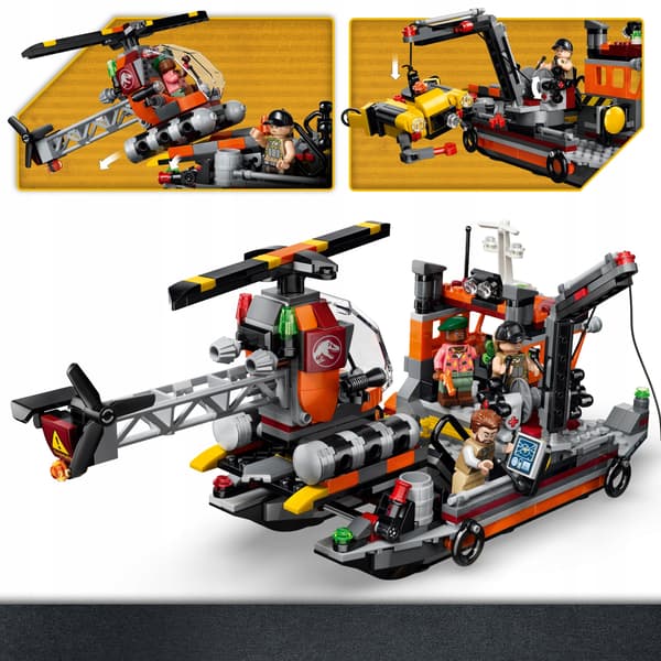 LEGO Jurassic World: Mosasaurus Attacks the Boat 77983
