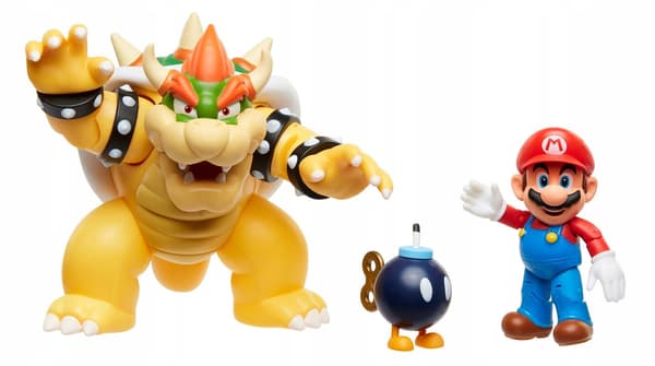 NINTENDO - MARIO VS. BOW ACTION FIGURES ASSORTMENT