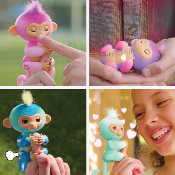 FINGERLINGS JADE MONKEY INTERACTIVE FINGER TOY FOR CHILDREN WITH SOUNDS