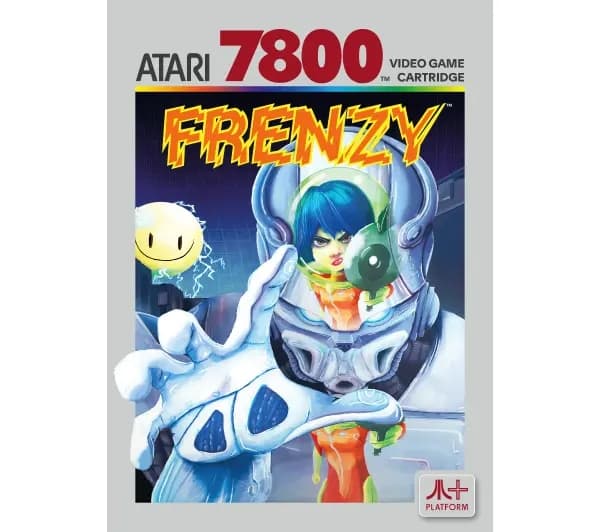 Atari 7800 – Frenzy Atari 7800+ in its original box