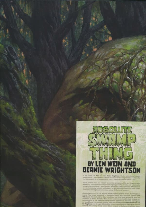 Absolute Swamp Thing by Len Wein and Bernie Wrightson
