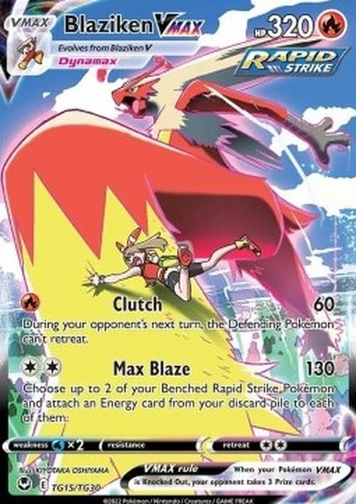 Pokemon Blaziken VMAX