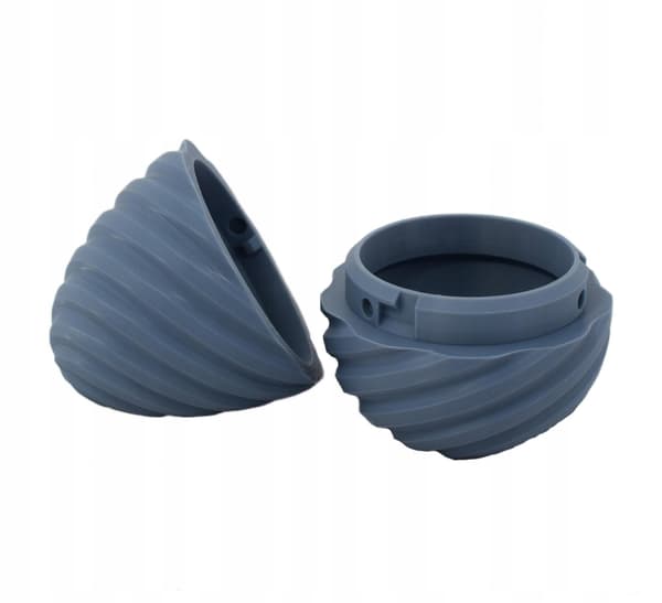 Sani figurine, Spiral Dragon Egg 90 x 120 mm, Grey