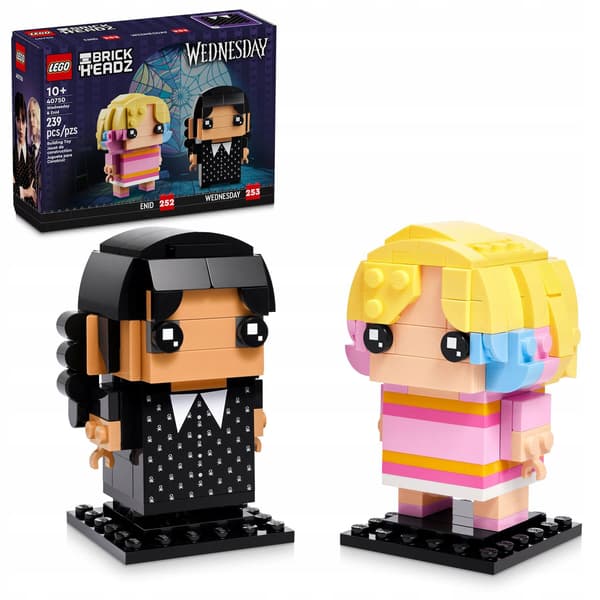 LEGO 40750 BrickHeadz – Wednesday and Enid