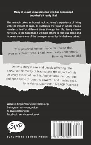 Cooke, Jenny: *The Reality of Rape*