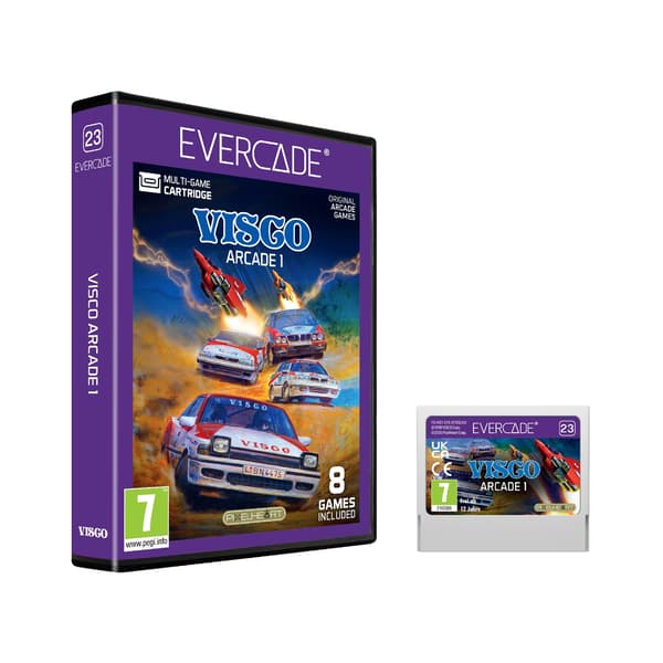 Visco Arcade 1, Evercade and 8 games!