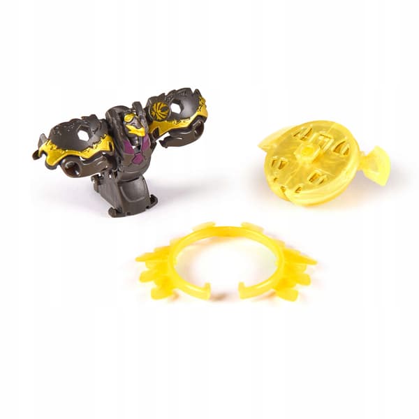 BAKUGAN SPECIAL ATTACK FLAME SPINING COLOURFUL ACTION FIGURE SET + CARDS