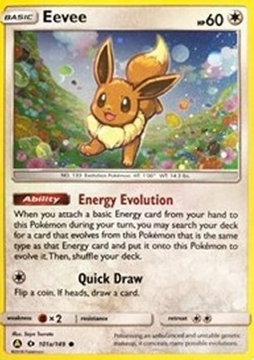Pokemon TCG Eevee