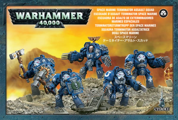 Space Marine Terminator Assault Squad Box