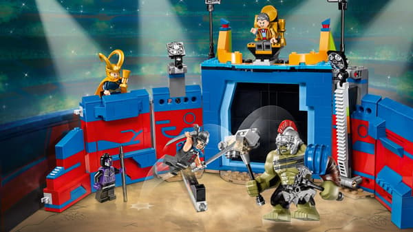 LEGO Super Heroes 76088 Thor vs Hulk: Clash in the Marvel Arena – mini-figures