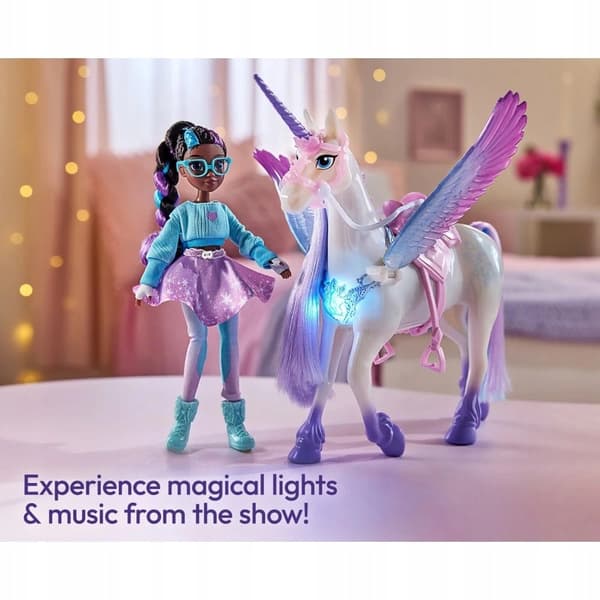Unicorn Academy: Layla and Snow White Unicorn Interactive Doll Set