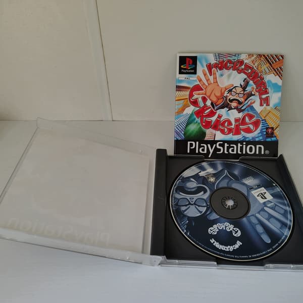 The PlayStation game *Incredible Crisis*