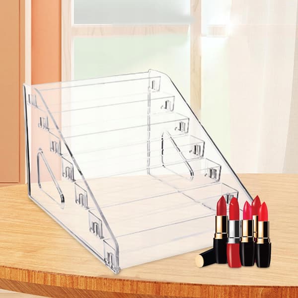 Display stand – Acrylic multi-tier organiser – Presentation stand – Riser 7-tier