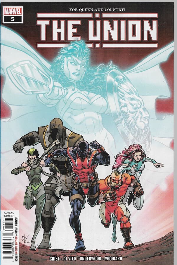 Marvel The Union Comics 1–5/2021 (in English) – Complete set!
