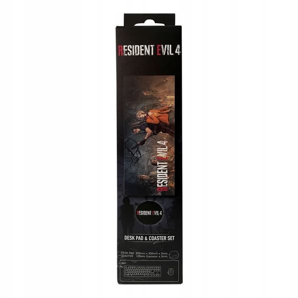 Resident Evil 4 Fanattik Desk Mat and Coaster Set