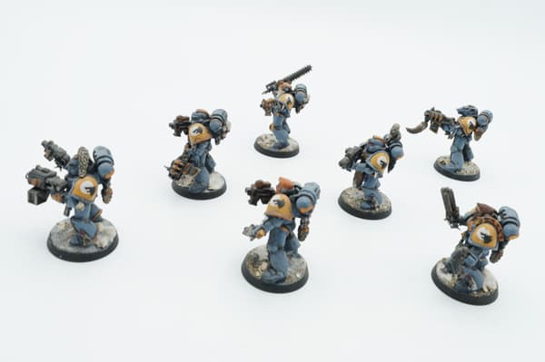 Warhammer 40k Space Wolves Pack – set of 7 plastic miniatures