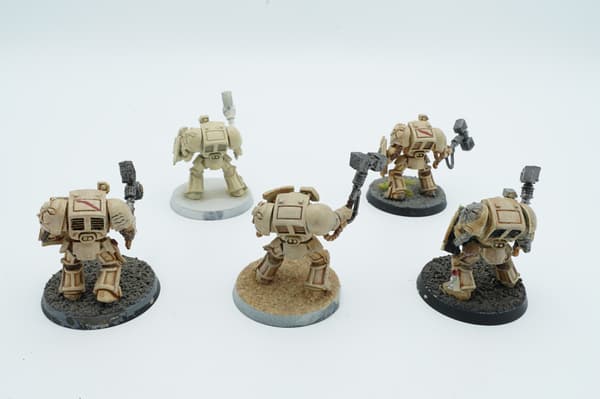 Warhammer 40k Space Marines Assault Terminator Squad – set of 5 miniatures