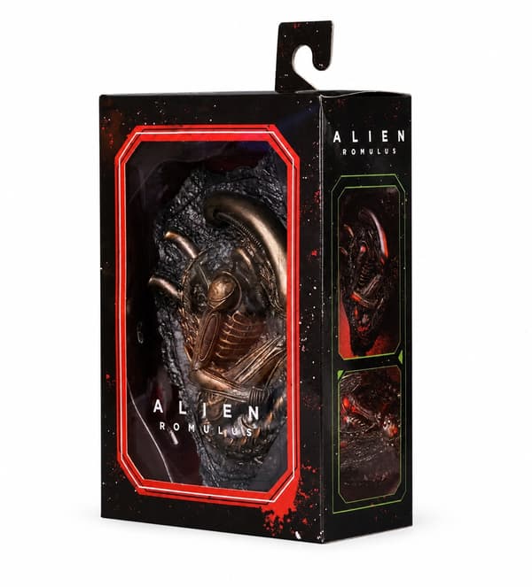 Alien Romulus Figurine – Alien Romulus Accessory – Fossilised Alien – NECA