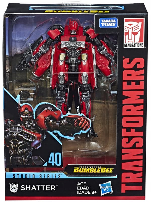 Transformers SHATTER DLX RED LIGHTNING Figure