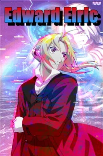Edward Elric Notebook: Lined Pages Notebook, Small Size, 6x9 inches / 110 p