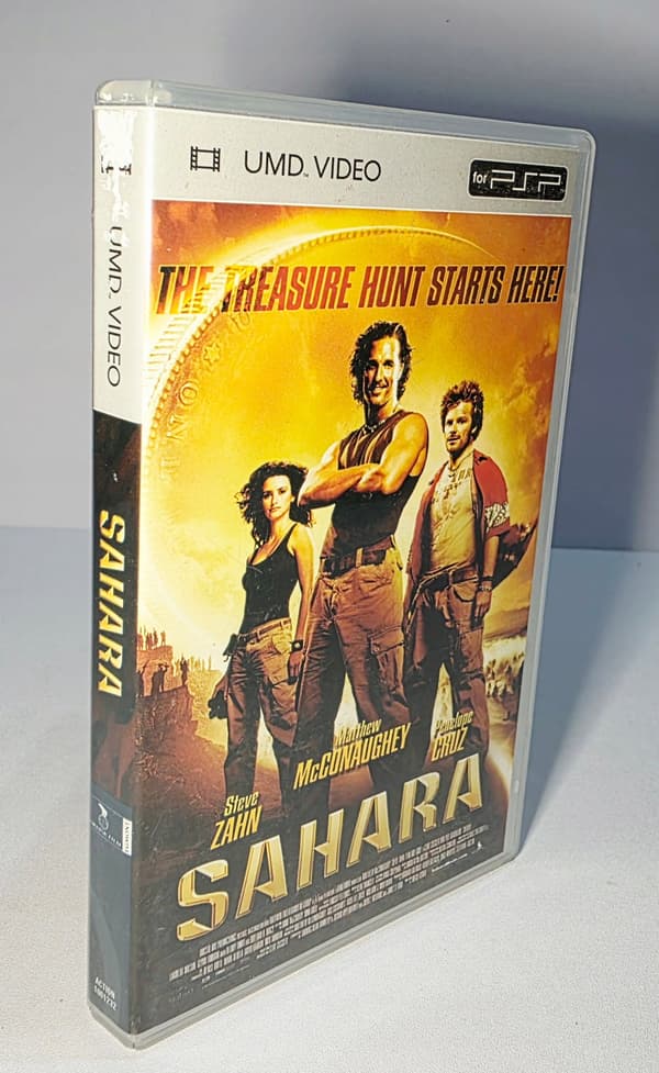 SAHARA PSP UMD VIDEO – WELL-MAINTAINED DISC -5