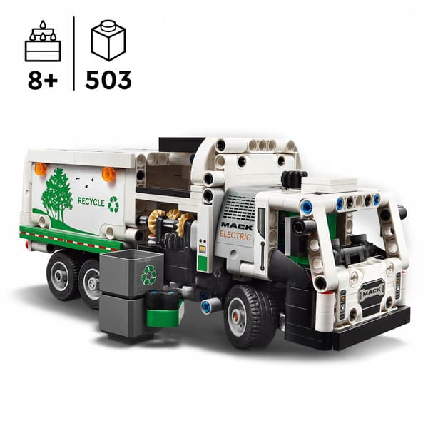 LEGO Technic 42167 Mack LR Electric Refuse Collection Lorry