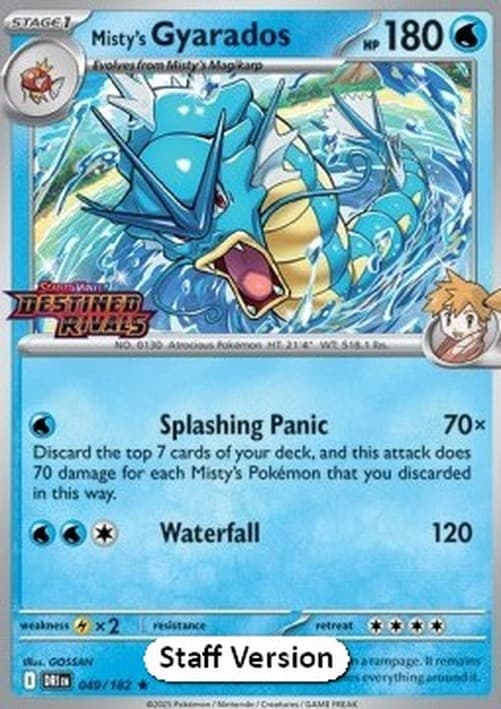 Pokemon Misty's Gyarados