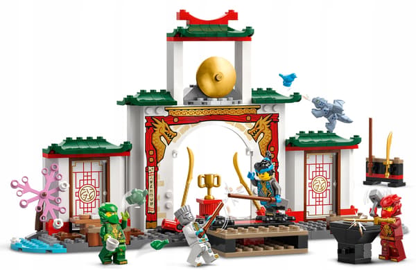 LEGO SET: 71831 NINJAGO Spinjitzu Ninja Temple – 1 item. ECO