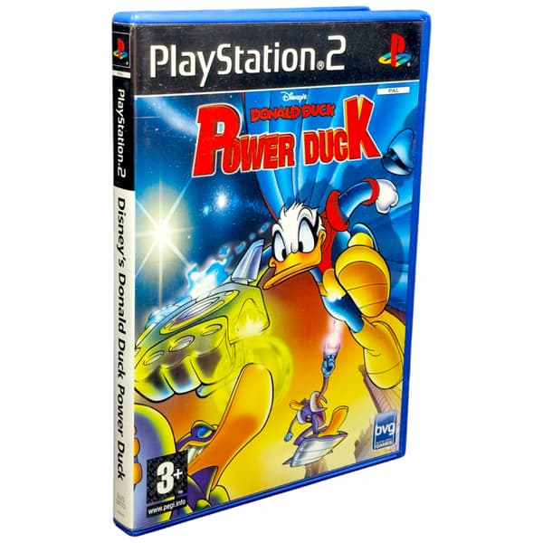 Donald Duck: Power Duck game for Sony PlayStation 2 (PS2)