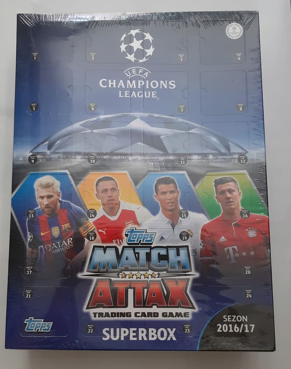 Topps 2016/17 Champions League Cards Superbox
