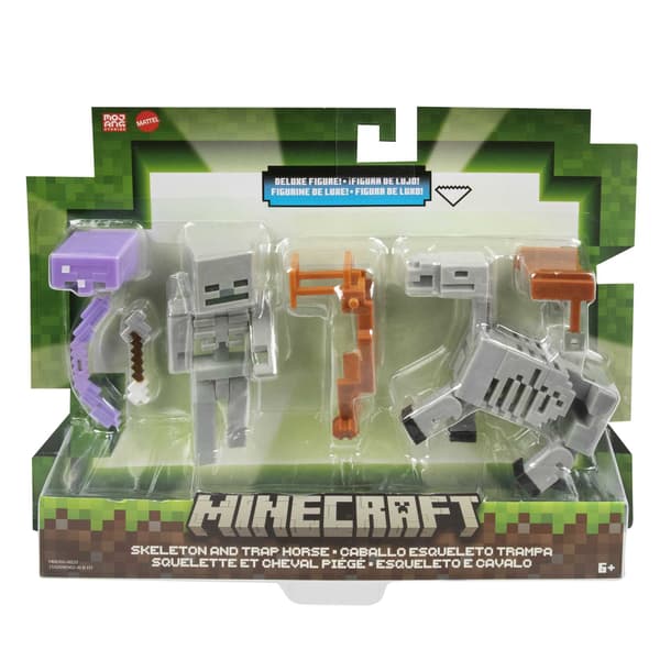 MATTEL Minecraft Ravager and Raid Figures