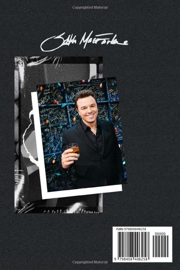 Seth MacFarlane Notebook: A great notebook for school or as a diary, lined