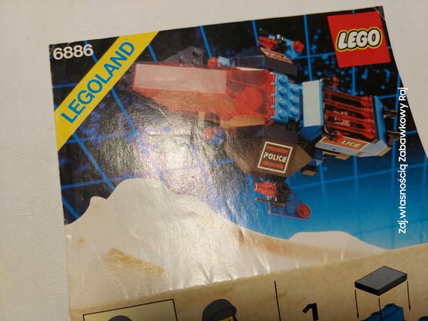 LEGO instructions for set 6886